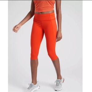 🍒 $5 when bundled Orange leggings by Hurley & Nike 3/4 length neon orange